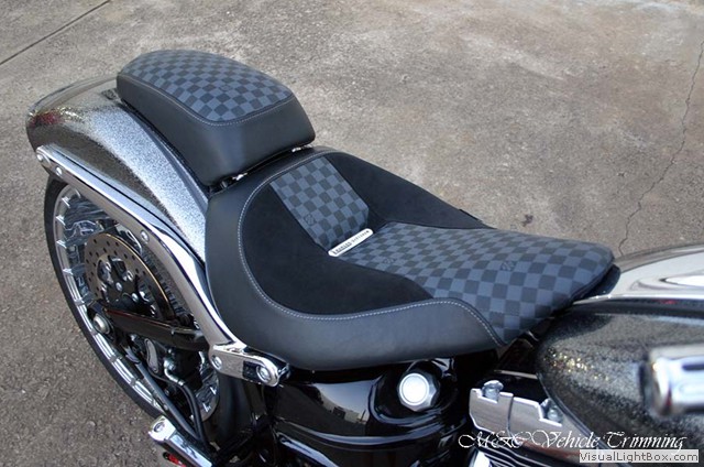 Ready Stock Motorcycle LV Design Seat Cover