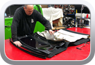 Fiat 500C 2014 roof assembly repairs - Car Interior