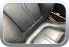 Jaguar F-Type S 2013 Convertible leather seat repairs - Car Interior