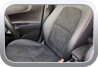 Kia Picanto 2021 leather Alcantara seats - Automotive Interior