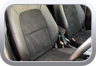 Kia Picanto 2021 leather Alcantara seats - Automotive Interior