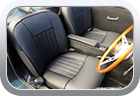 MG B 1966 leather seats - Car Interior