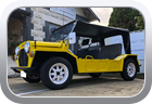 Mini Moke 1988 soft-top - Car Interior