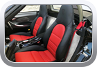 Porsche Boxster S 2002 custom leather interior - Car Interior