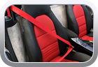 Porsche Boxster S 2002 custom seat belts - Car Interior