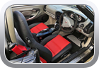 Porsche Boxster (986) S 2002 custom Alcantara interior - Car Interior
