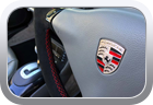 Porsche Boxster S 2002 Alcantara steering wheel - Car Interior