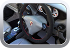 Porsche Boxster S 2002 Alcantara steering wheel - Car Interior