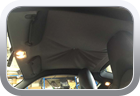 Porsche Cayman S 2009 Alcantara head-lining - Car Interior