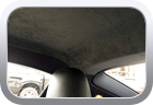Porsche Cayman S 2009 Alcantara rooflining - Car Interior