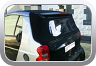 Smart fortwo (W450) 2005 convertible top repairs - Car Interior