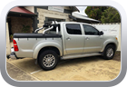 Toyota HiLux 2005 tonneau cover - Car Interior