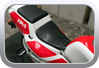 Yamaha TZR 250 1990 - seat alterations